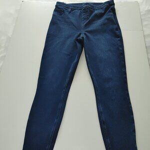 SPANX Woman's Mid Rise Stretched Denim Leggings Size XL NWOT